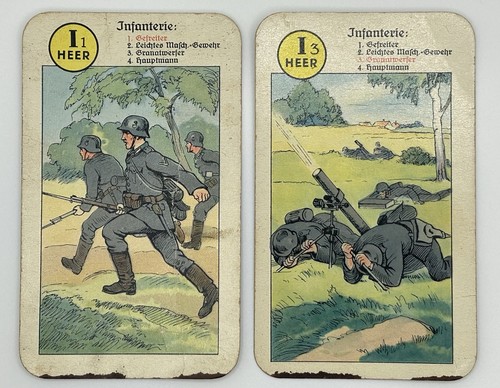 Ww2 wehrmachts quartett - quartett, heer