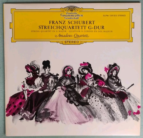 Schubert string quartet - string, g